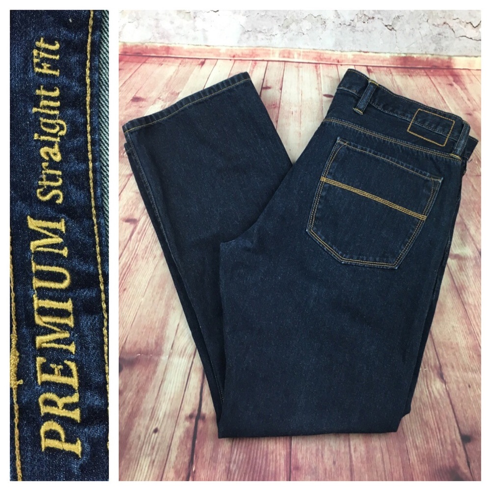 💸Men’s GAP Premium Straight Leg denim jean sz 36